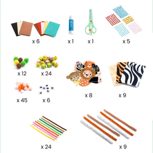 Kreativset Kreative Box – Dschungel - tablude.com