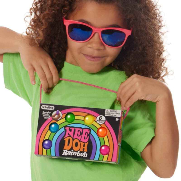 Sensorischer Knete - Rainbow Teenie Needoh 6 Stück - tablude.com