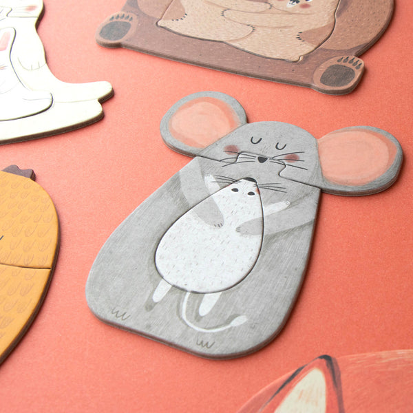 Puzzle für Kinder, 21 Teile – Mama - tablude.com