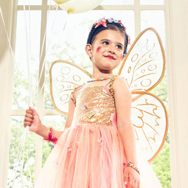 Kostüm – Kleid Joanna + Flügel 5-7 Jahre
