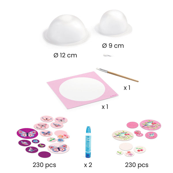 Do it yourself - Papierbecher rosa - tablude.com