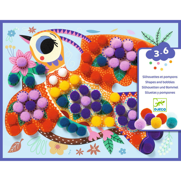 Kunstset – Bilder aus Pompons Vögel - tablude.com