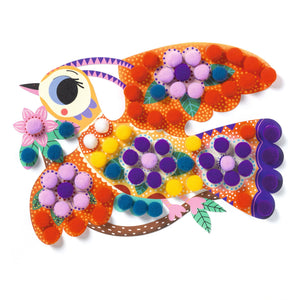 Kunstset – Bilder aus Pompons Vögel - tablude.com