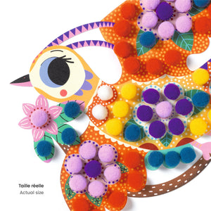Kunstset – Bilder aus Pompons Vögel - tablude.com