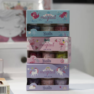 Set mit 3 Nagellacken für Kinder Mini - Unicorn Sonderedition