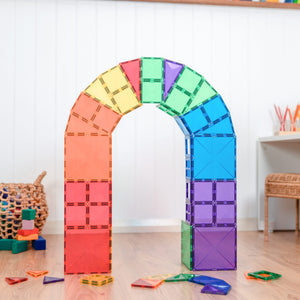Magnetbausteine – Regenbogen-Starter-Set 60 Teile - tablude.com