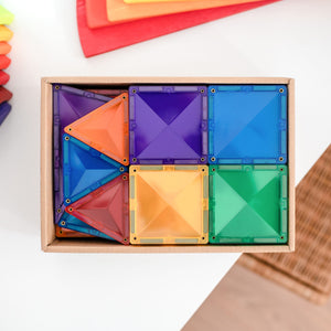 Magnetbausteine – Regenbogen-Starter-Set 60 Teile - tablude.com