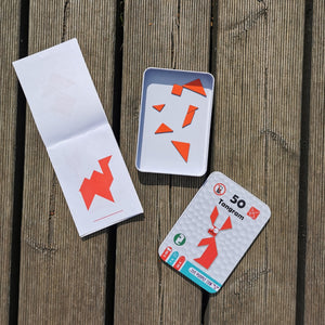 Reise-Rätsel – 50 Tangram