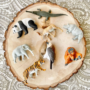 Figurenset in einer Tube TOOB – Tiere Asiens - tablude.com