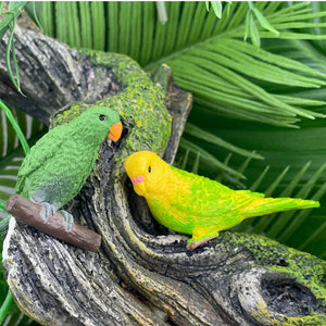 Figurenset in einer Tube TOOB – Exotische Vögel - tablude.com