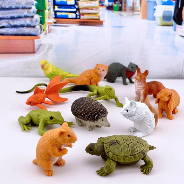 Figurenset in einer Tube TOOB – Haustiere - tablude.com