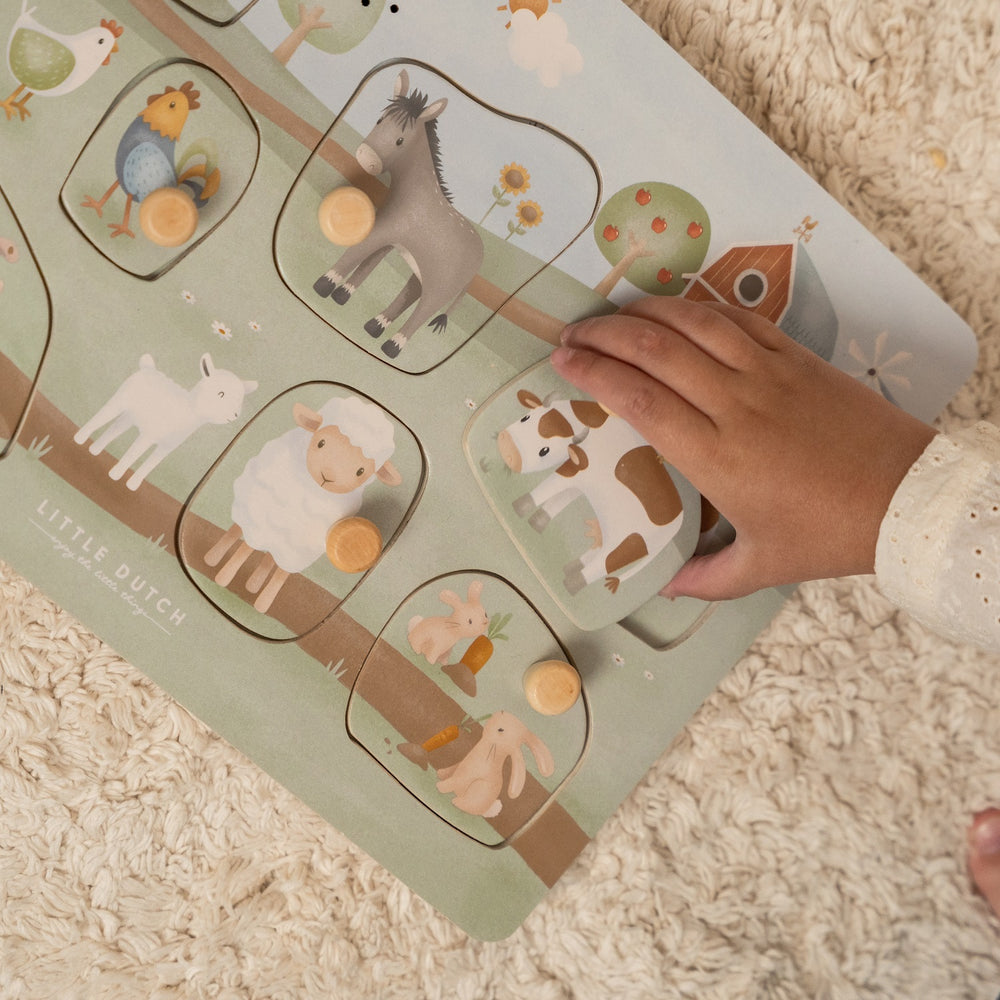 Geräuschpuzzle – Little Farm - tablude.com