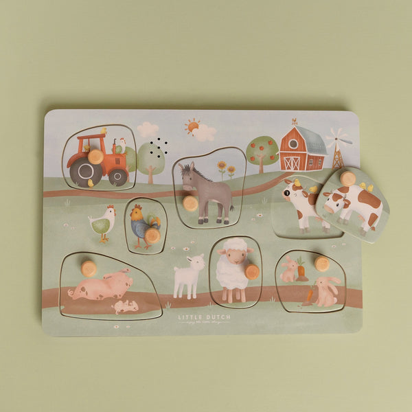 Geräuschpuzzle – Little Farm - tablude.com