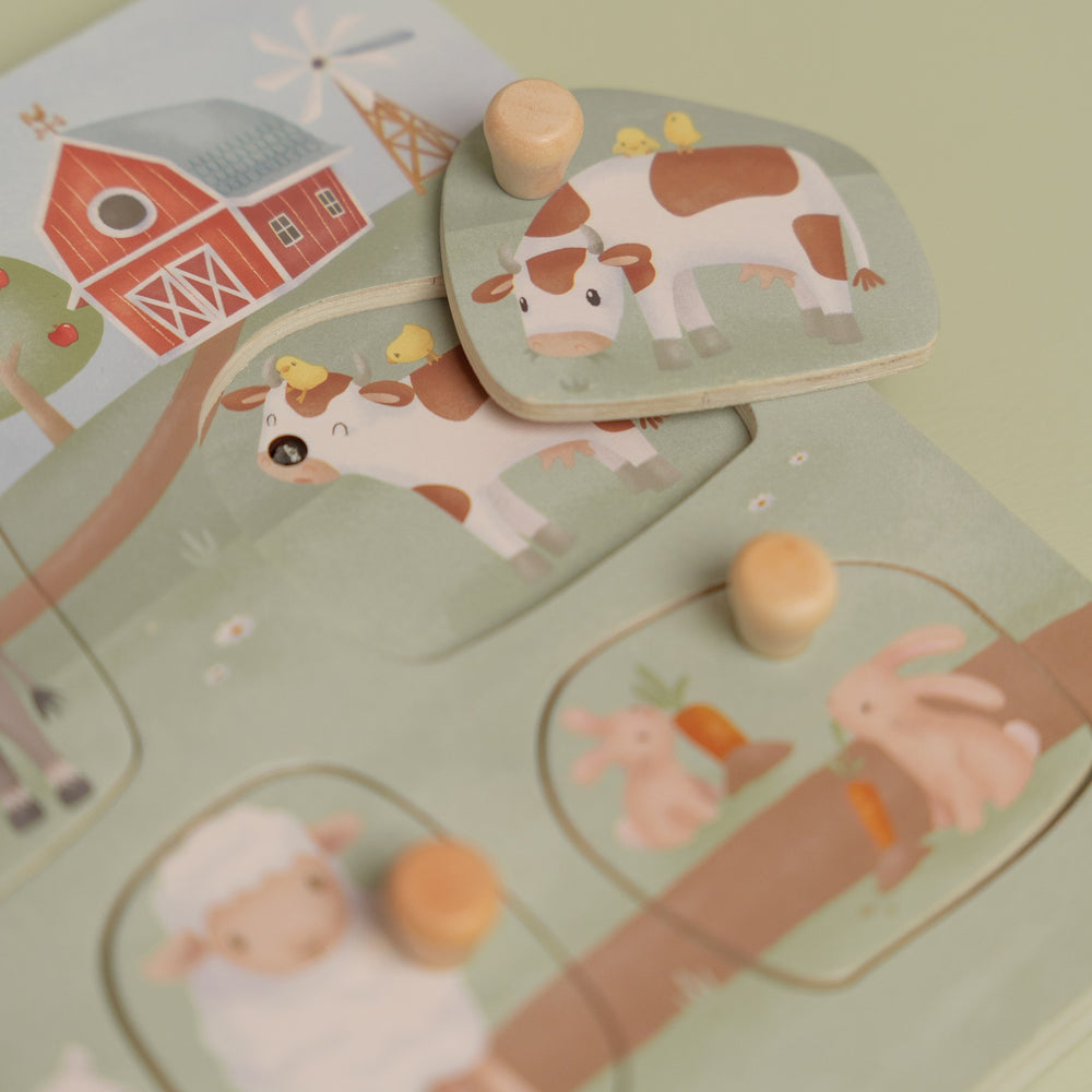 Geräuschpuzzle – Little Farm - tablude.com