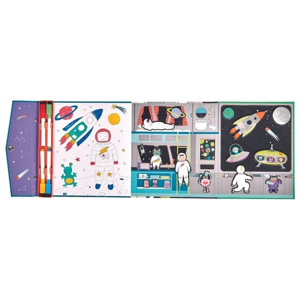 4-in-1 Magnet- und Plastikspielset - Cosmos - tablude.com