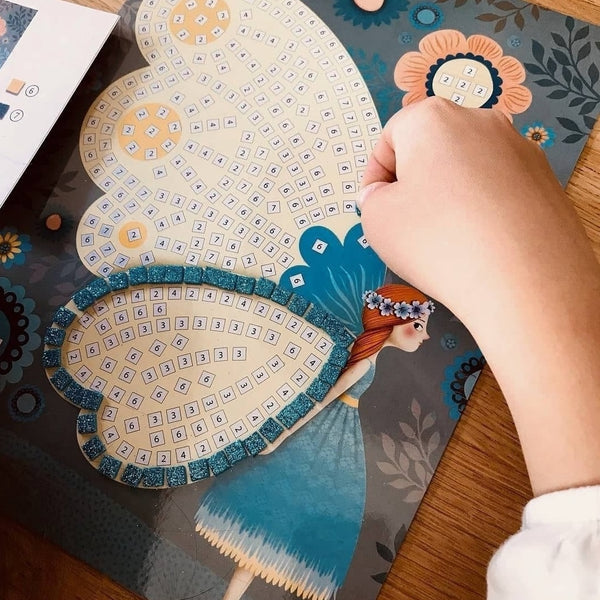 Mosaik-Malset – Schmetterlinge - tablude.com