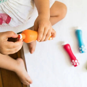 Schaumstoffmarker für Kleinkinder - 6 Farben - tablude.com