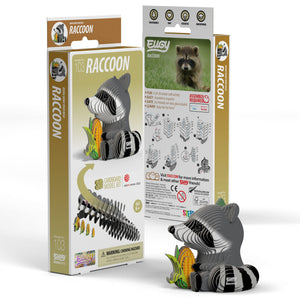 Öko-Puzzle 3D – Waschbär - tablude.com