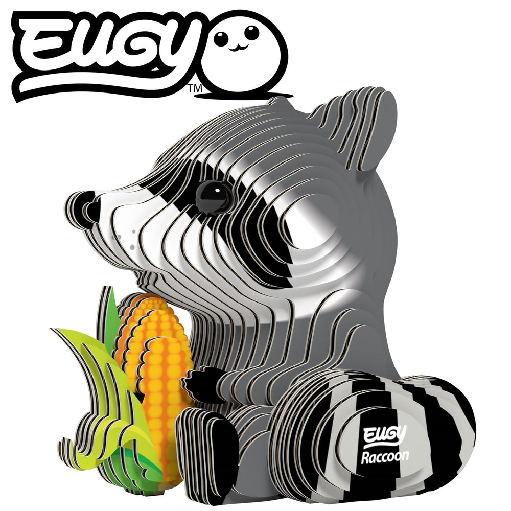 Öko-Puzzle 3D – Waschbär - tablude.com