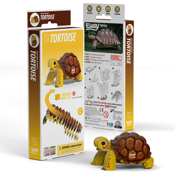 Öko-Puzzle 3D – Landschildkröte - tablude.com