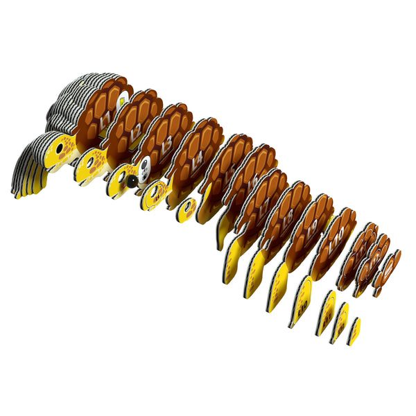 Öko-Puzzle 3D – Landschildkröte - tablude.com