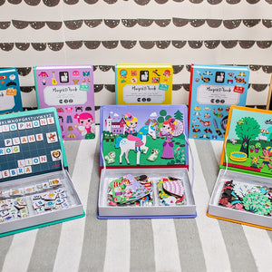 Magnetisches Puzzle Magnetibook – Tiere - tablude.com