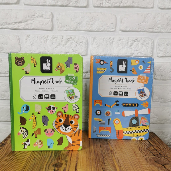 Magnetisches Puzzle Magnetibook – Tiere - tablude.com