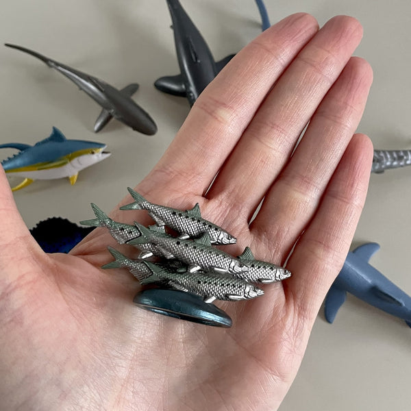 Figurenset in einer Tube TOOB – Große pelagische Fische - tablude.com