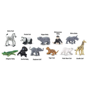 Figurenset in einer Tube TOOB – Kleine Zootiere - tablude.com