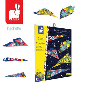 Kreativset – Papierflieger mit Startrampe - tablude.com