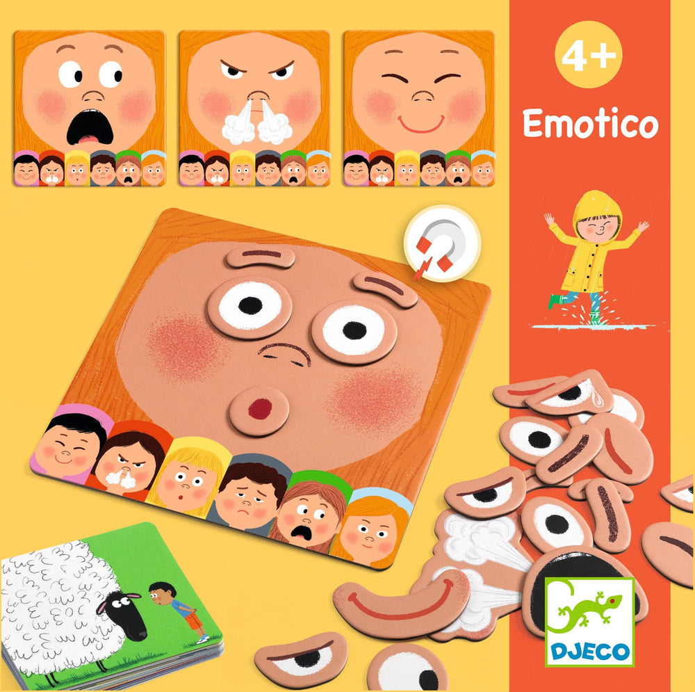 Gra edukacyjna Djeco - Emotico - tablude.com