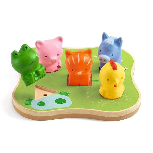 Holz-Puzzle mit Geräuschen  - Caconimo - tablude.com