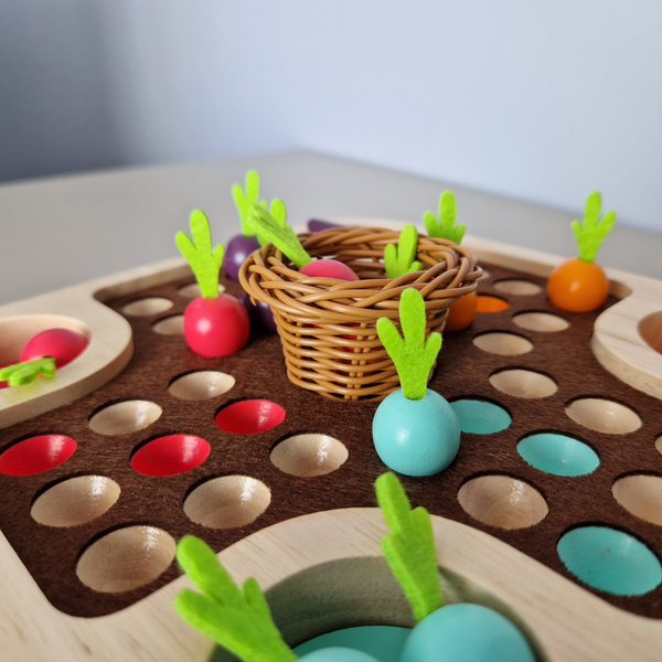 Brettspiel Ludo  - Gemüse