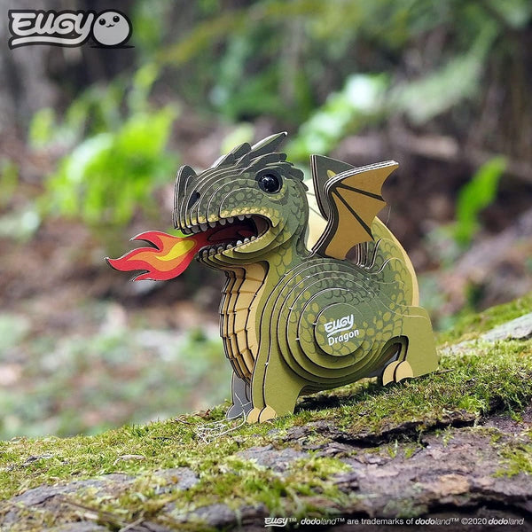 Öko-Puzzle 3D – Drache - tablude.com