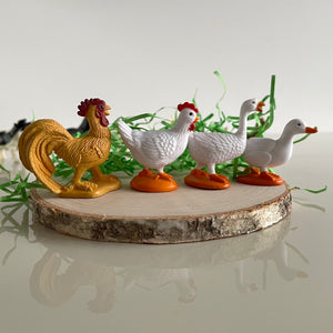 Figurenset in einer Tube TOOB – Tiere auf dem Bauernhof - tablude.com