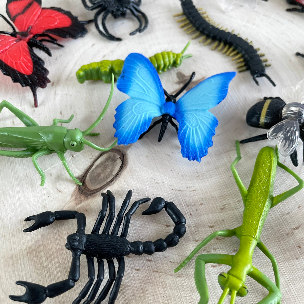Figurenset in einer Tube TOOB - Insekten - tablude.com