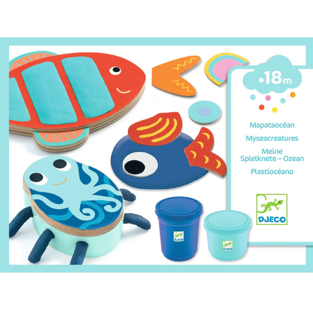 Set mit Modelliermasse – Ozean - tablude.com