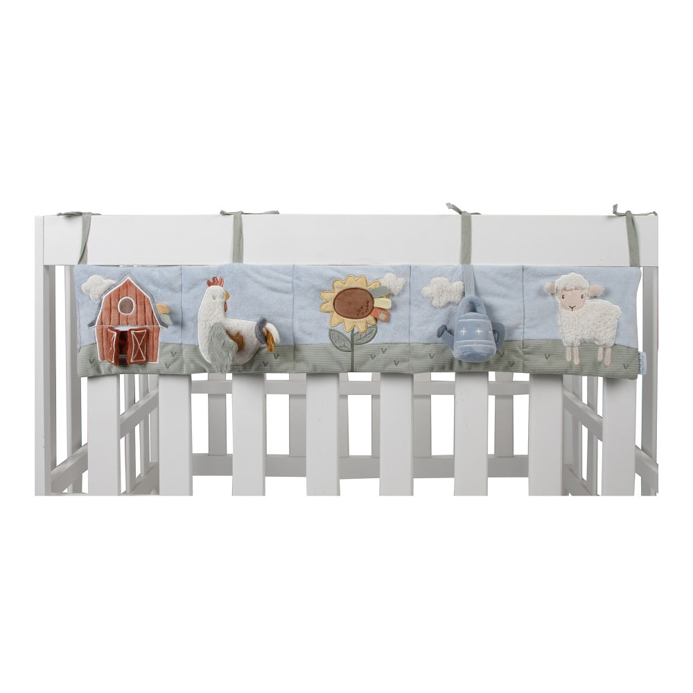 Sensorischer Anhänger für das Kinderbett – Little Farm - tablude.com