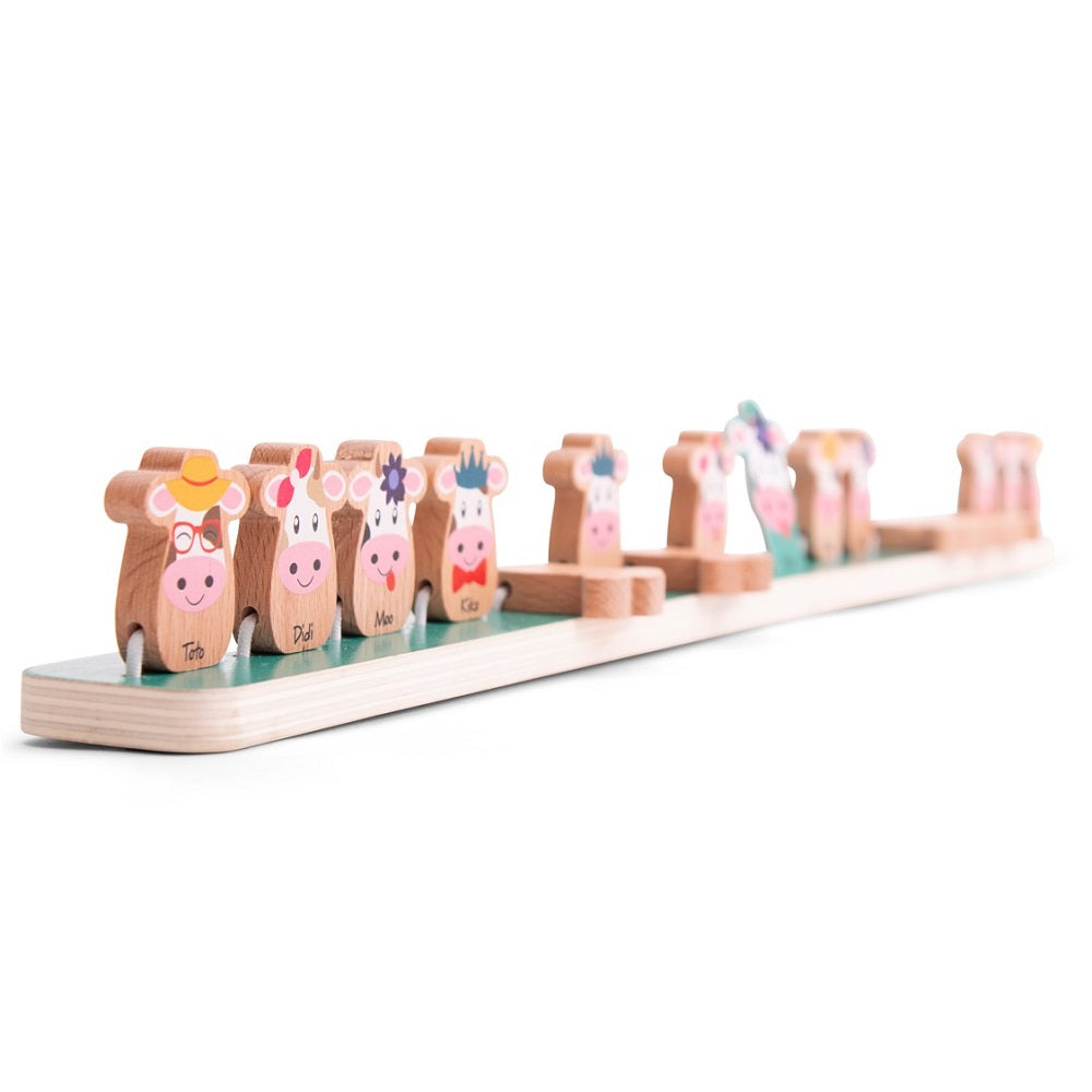 Holz-Logikspiel – Erraten Sie, welche Karamelle - tablude.com