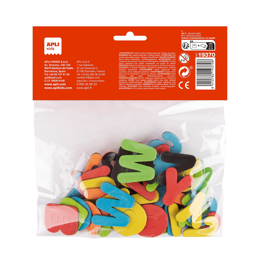 Magnete aus EVA-Schaumstoff – Buchstaben - tablude.com