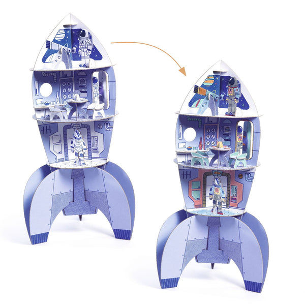 Kreativsets zum Selbermachen - Weltraumrakete - tablude.com