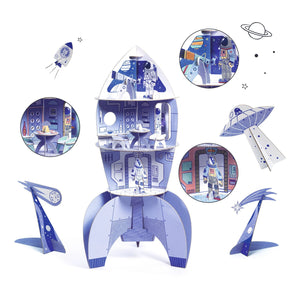 Kreativsets zum Selbermachen - Weltraumrakete - tablude.com