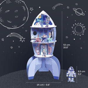 Kreativsets zum Selbermachen - Weltraumrakete - tablude.com