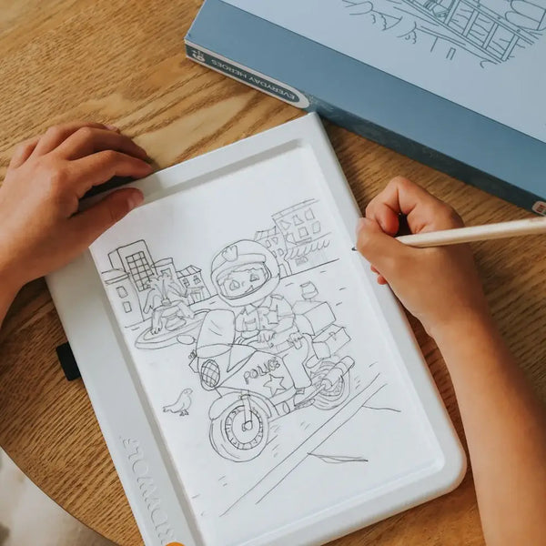 Nachfüllkarten – Kidydraw Pad – Alltagshelden (30 Stück, ab 6 Jahren)