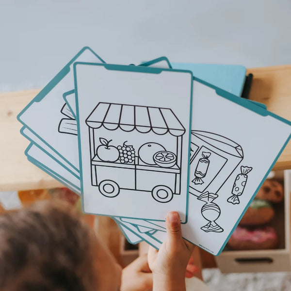 Grafik-Tablet zum Zeichnen mit Schablonen Kidydraw Mini - Market