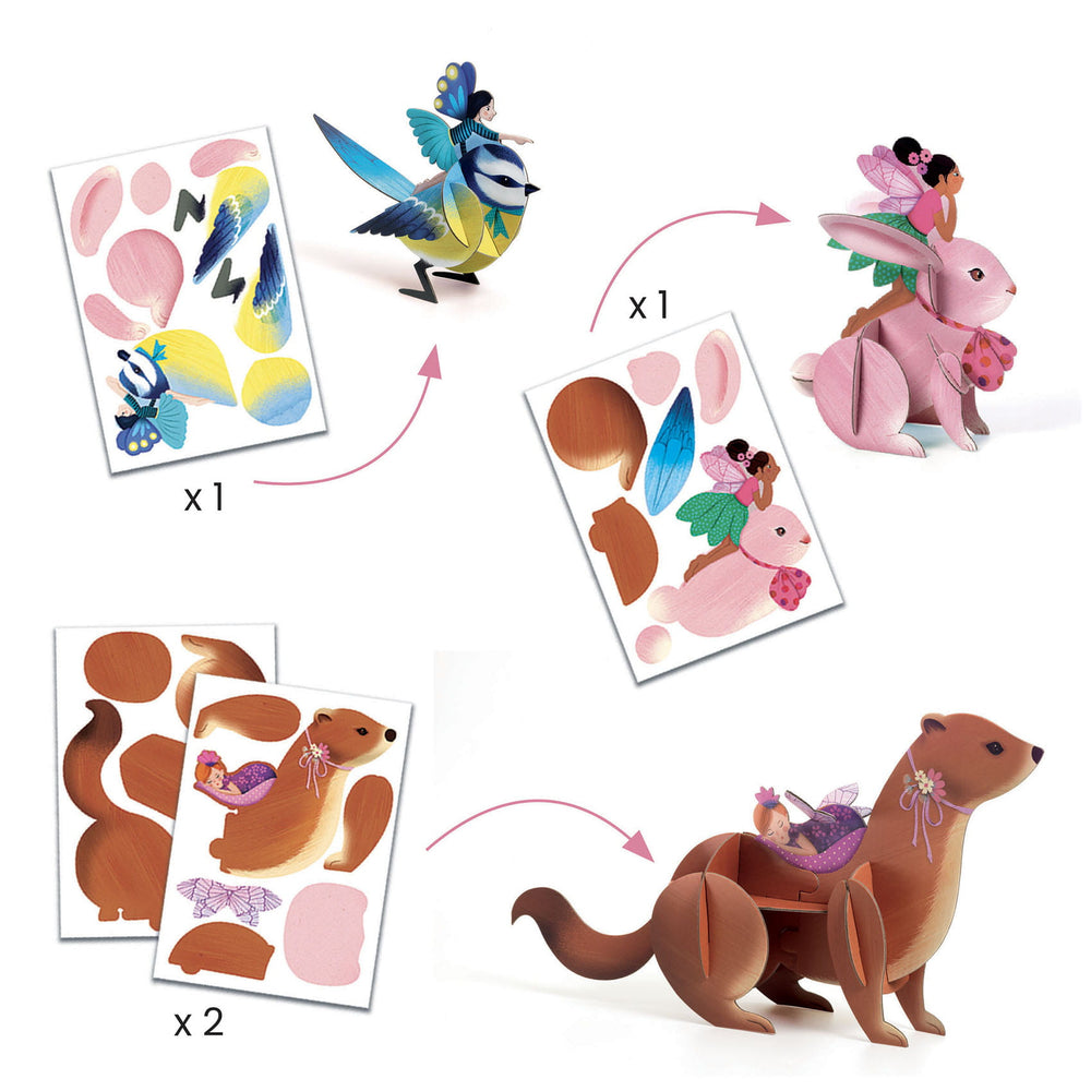 6-in-1-Kunstset – Feen