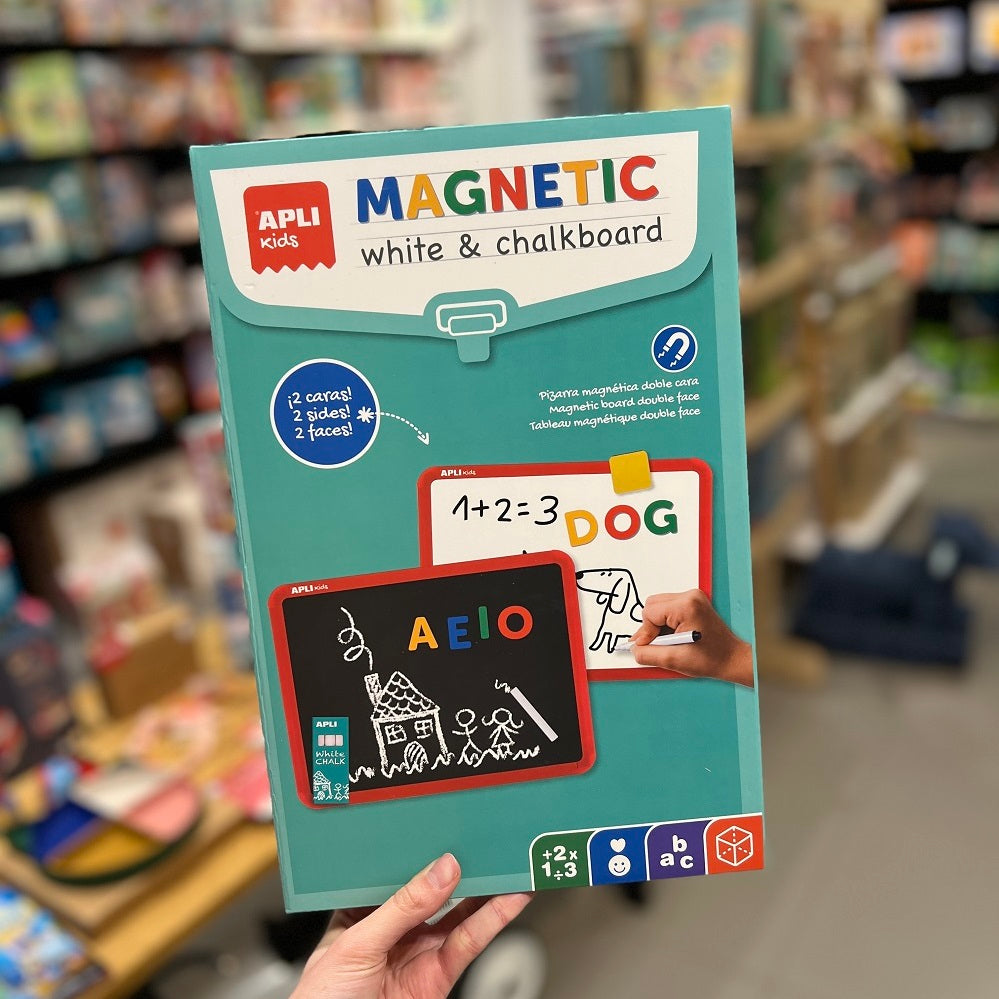 Beidseitig beschreibbare, magnetische Trockenlöschtafel - tablude.com