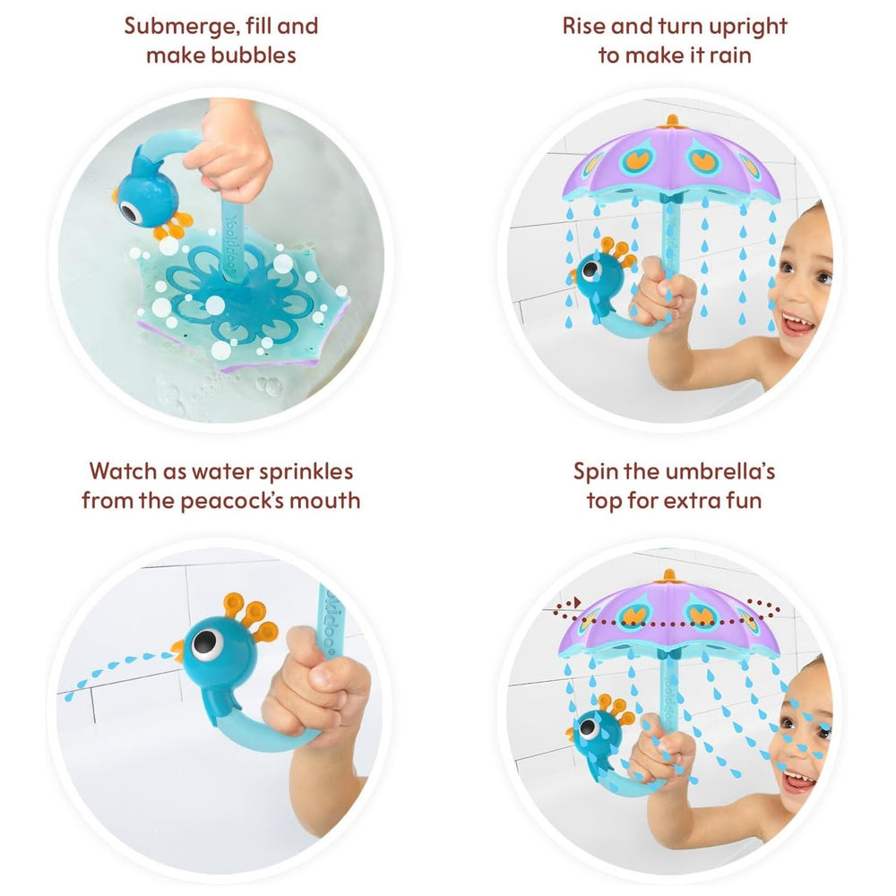 Badespielzeug Regenschirm - Pfau Lila - tablude.com