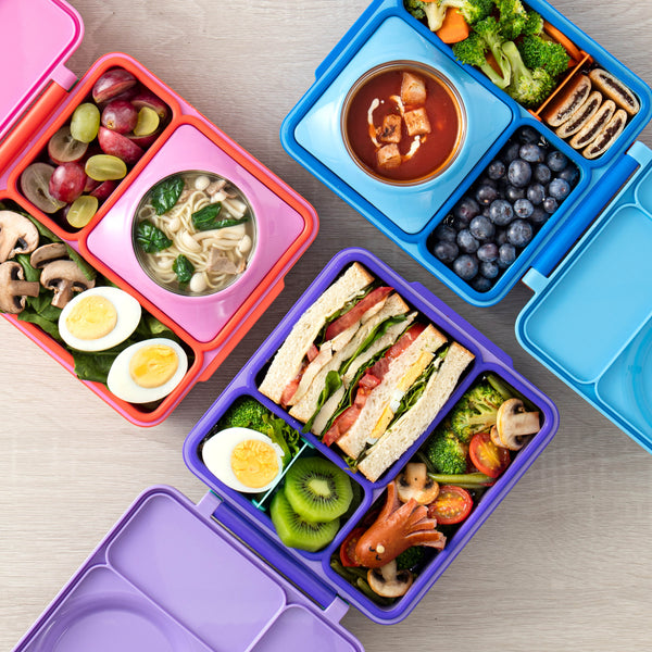 Bewegliche Trennwand für die Lunchbox OmieBox – Orange