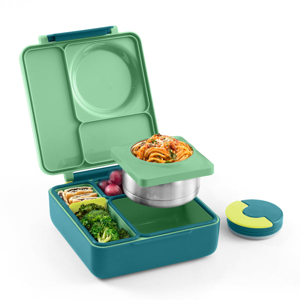Bewegliche Trennwand für die Lunchbox OmieBox – Lime